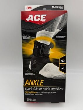 ACE Sport Deluxe Ankle Stabilizer, 901008, Adjustable